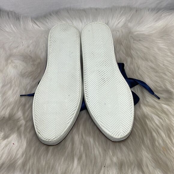 Stuart Weitzman Tennis Shoe Styled Flats Sz 6 - Picture 6 of 7